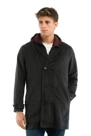 Chaqueta con capucha - Topo