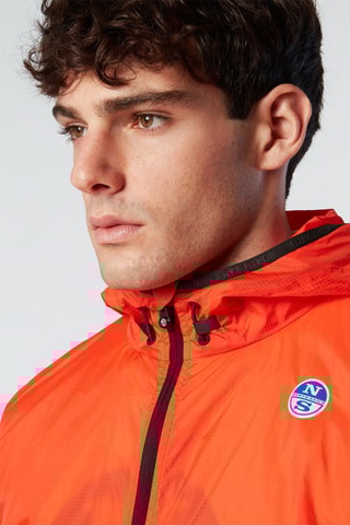 Cortavientos plegable - Naranja