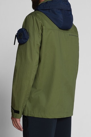 Chaqueta con capucha Raiatea - Verde oliva