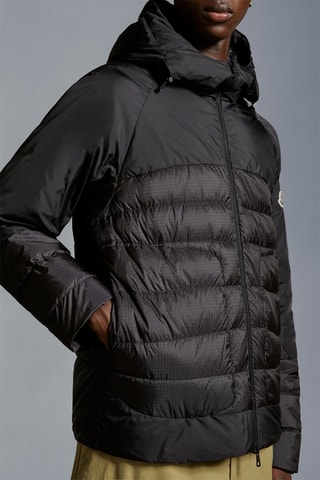Chaqueta con capucha Cordura - Negro