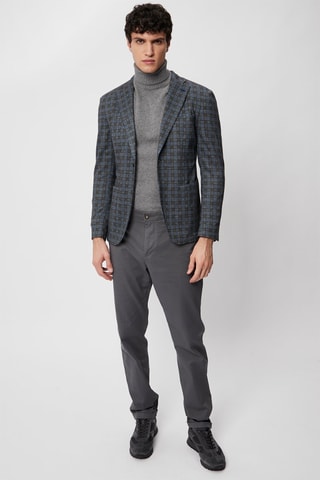 Chaqueta de lana virgen y cachemir - Gris - Harmont & Blaine