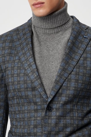 Chaqueta de lana virgen y cachemir - Gris - Harmont & Blaine