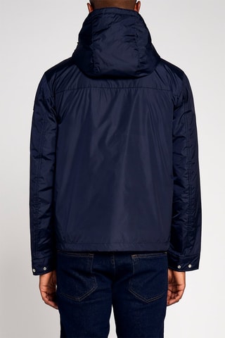 Chaqueta con capucha - Azul marino