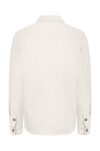 Sobrecamisa de terciopelo - Crudo