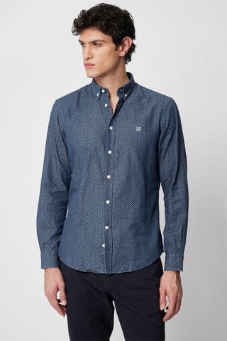 Camisa - Azul y blanco