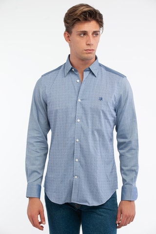 Camisa - Azul -­ Harmont & Blaine Jeans Jeans