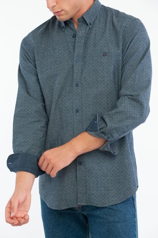 Camisa - Azul -­ Harmont & Blaine Jeans Jeans