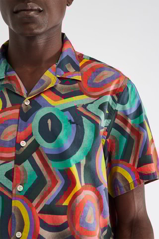 Camisa - Rojo y verde