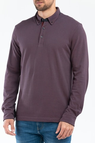 Polo slim fit - Violeta