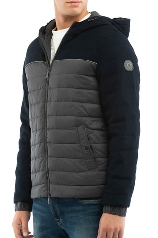 Anorak con capucha - Topo