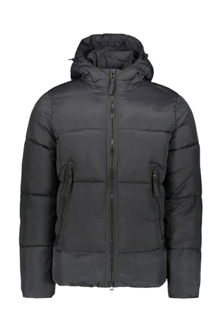 Anorak con capucha - Negro