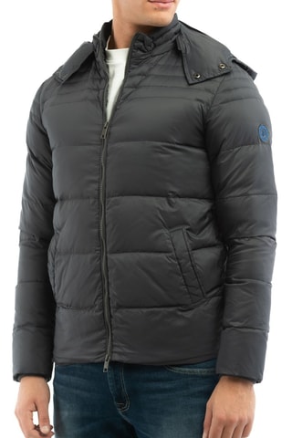 Anorak con capucha - Gris oscuro