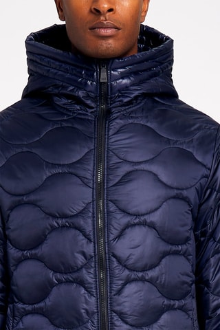 Anorak con capucha - Azul marino