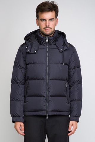 Anorak con capucha - Azul marino