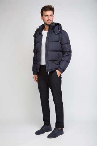 Anorak con capucha - Azul marino