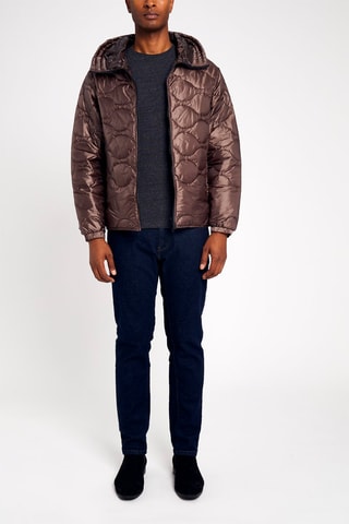 Anorak con capucha - Marrón