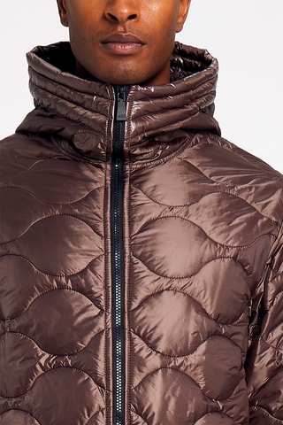 Anorak con capucha - Marrón