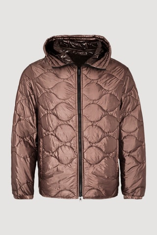 Anorak con capucha - Marrón