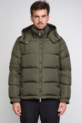 Anorak con capucha - Caqui