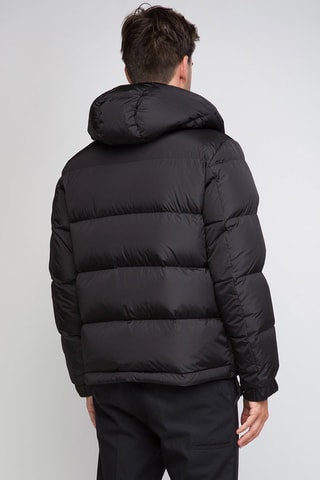 Anorak con capucha - Negro