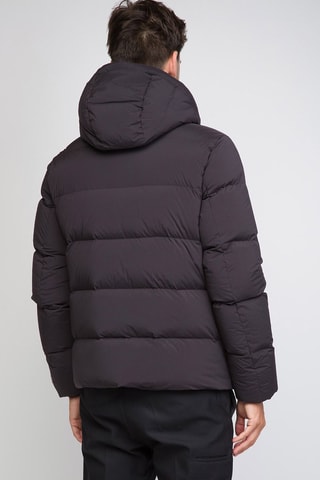 Anorak con capucha - Negro