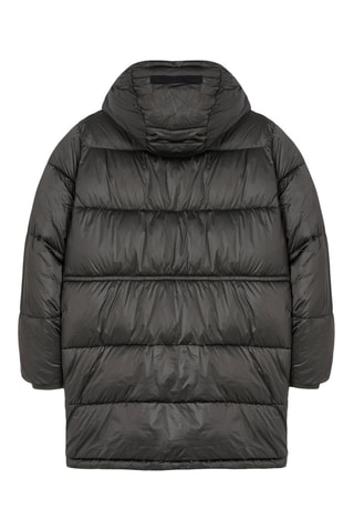 Anorak largo comfort fit con capucha Holfred - Antracita