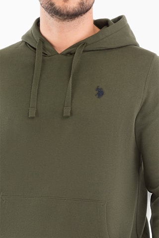 Sudadera con capucha - Caqui