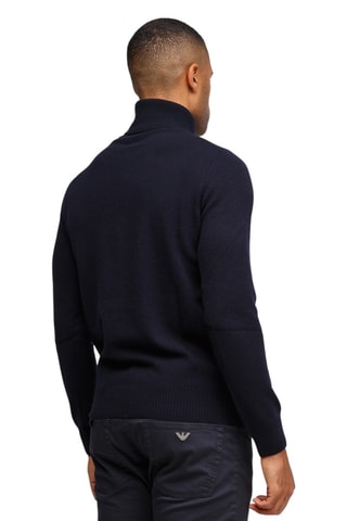 Sudadera de cachemir - Azul marino