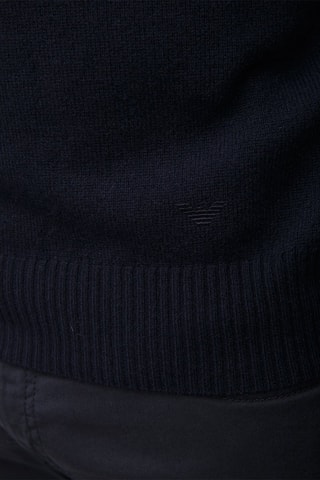 Sudadera de cachemir - Azul marino