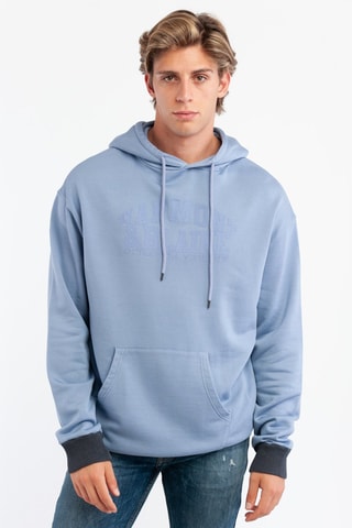 Sudadera con capucha - Celeste - Harmont & Blaine