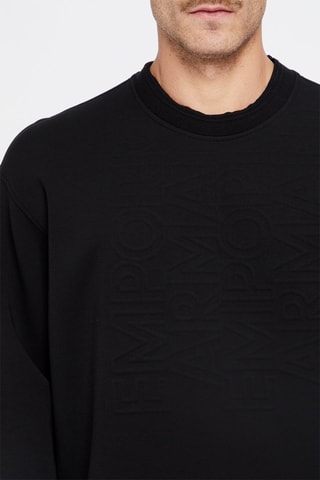Sudadera - Negro - Emporio Armani