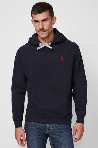 Sudadera con capucha - Azul marino