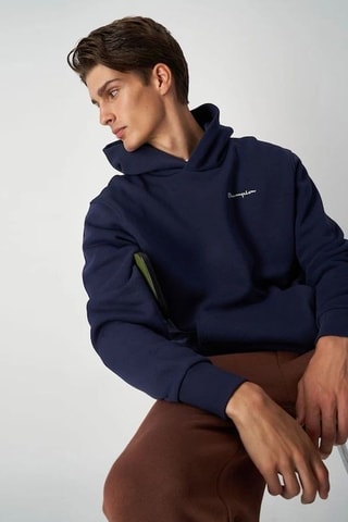 Sudadera con capucha - Azul marino