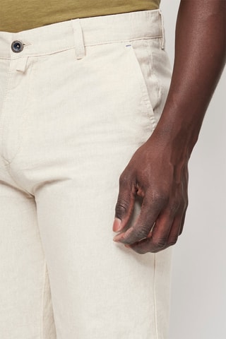 Short de lino N.Sadeck - Marfil