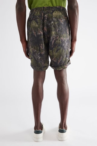 Bermudas de lino - Verde - Harmont & Blaine