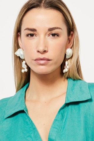 Boucles d'oreilles - Blanc
