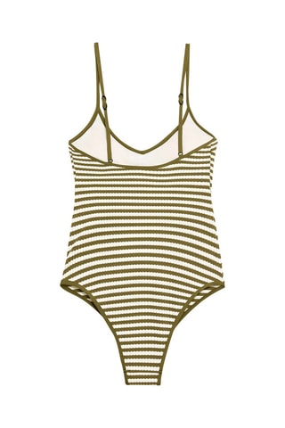 Maillot 1 pièce - Kaki