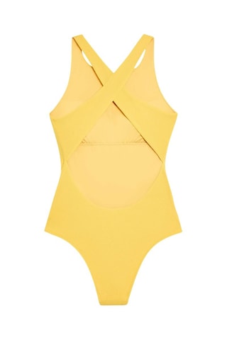 Maillot 1 pièce - Jaune