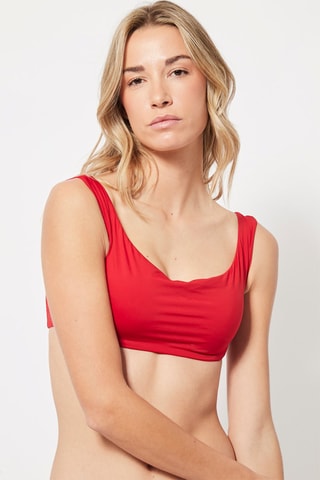 Haut de maillot Rouge