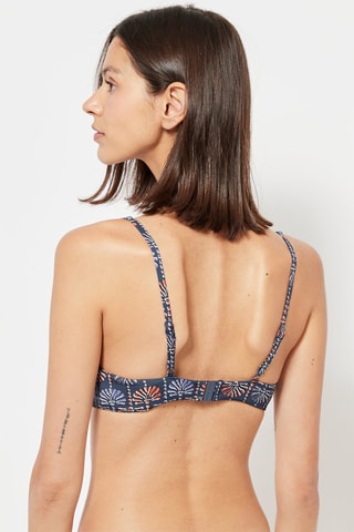 Haut de maillot coques - Bleu marine