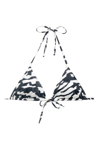 Haut de maillot - Ecru et noir