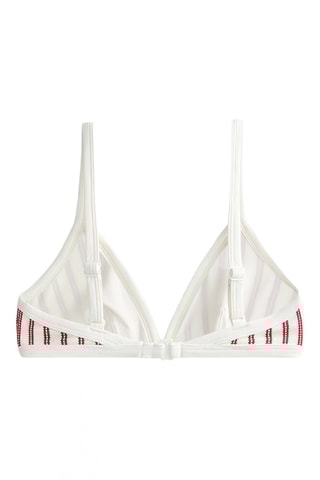 Haut de maillot - Blanc et rouge