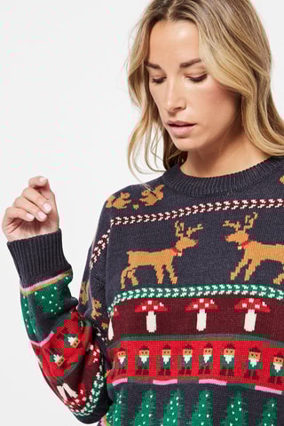 MASQUE DEMANDE ACHAT Pull - Bleu nuit