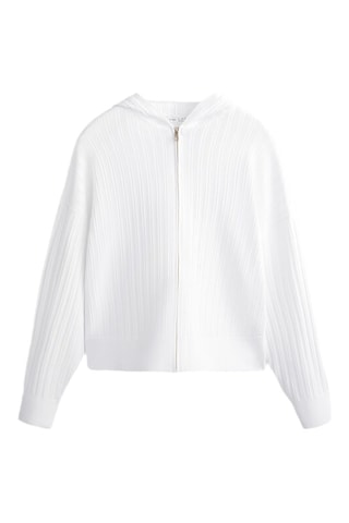 Gilet à capuche - Blanc