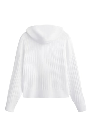 Gilet à capuche - Blanc