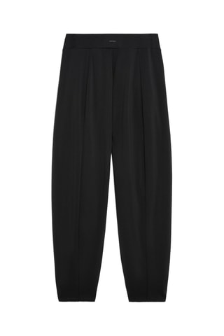 Pantalon wide legs taille haute - Noir