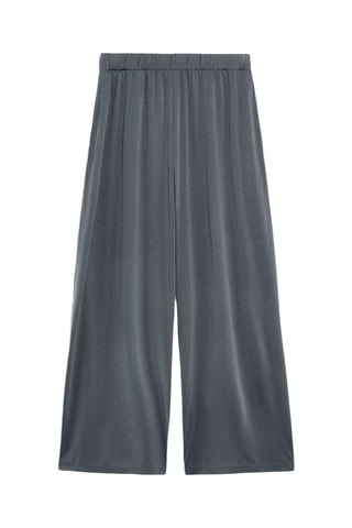 Pantalon wide legs - Anthracite