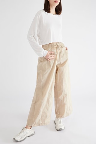 Pantalon droit - Beige