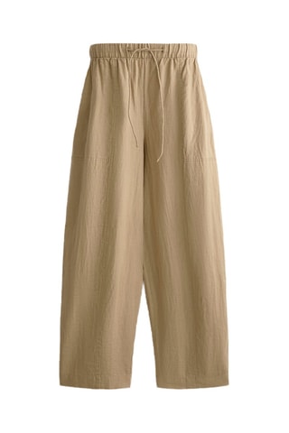 Pantalon en lin - Beige