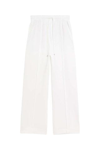 Pantalon relaxed - Blanc